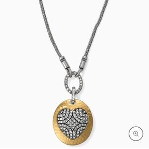 Brighton Anatolia Heart Reversible Long Necklace NWT